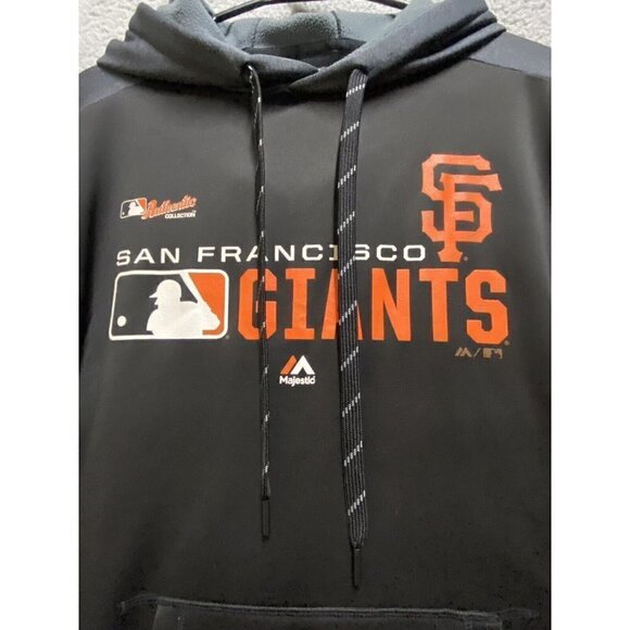 Majestic San Francisco Giants Authentic Collection Hoodie Sweatshirt Small - Picture 3 of 7